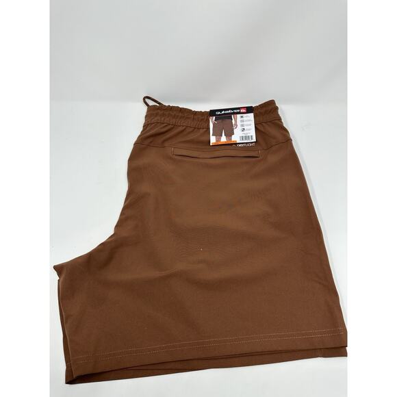 Quiksilver Men's Comfort Stretch Dry Flight Active Short, Brown, XXL - Picture 3 of 5